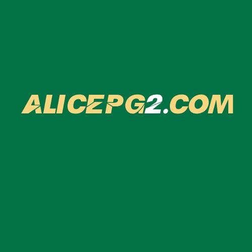 Logo da ALICEPG2